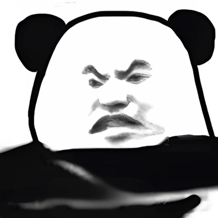Meme gấu trúc tức giận khó đỡ