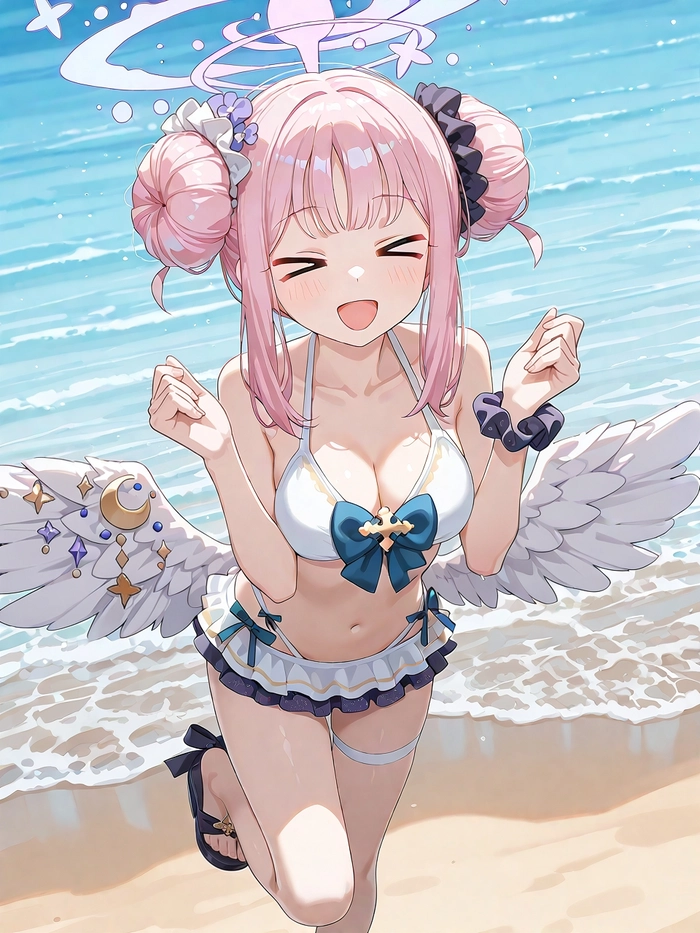 Misono Mika Blue Archive fanart cuốn hút