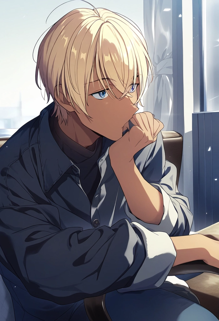 Nhân vật Amuro Tooru Conan cực ngầu