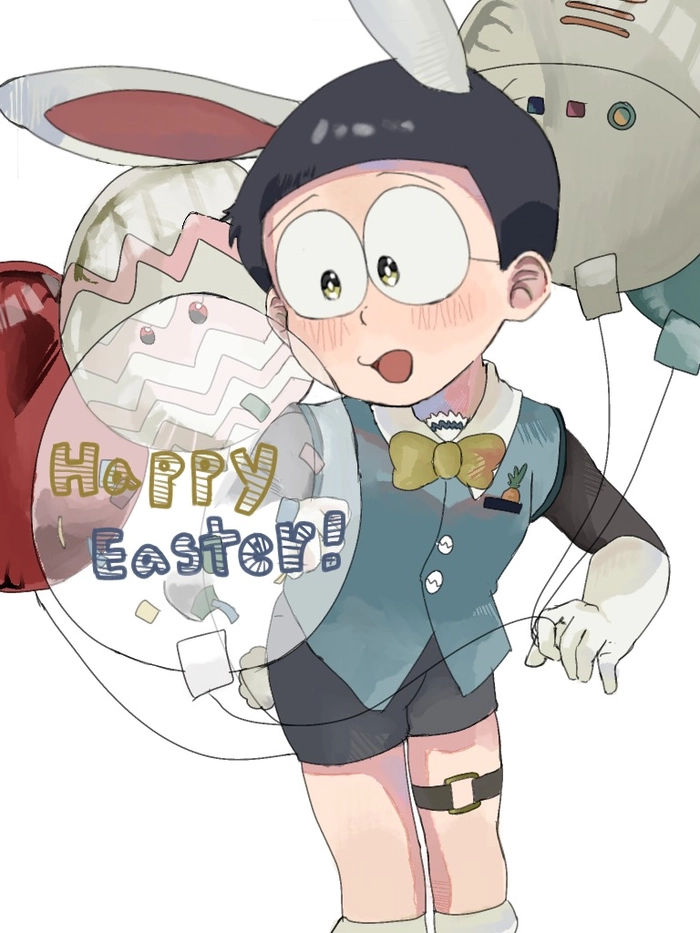 Nobita cute ngầu chuẩn anime