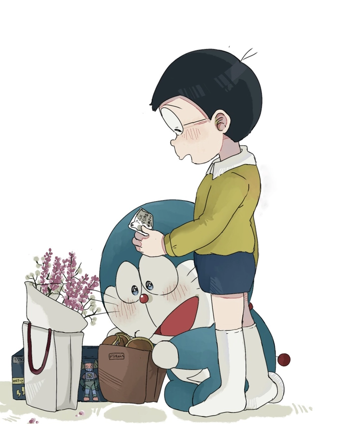 Nobita dễ thương khiến tim tan chảy