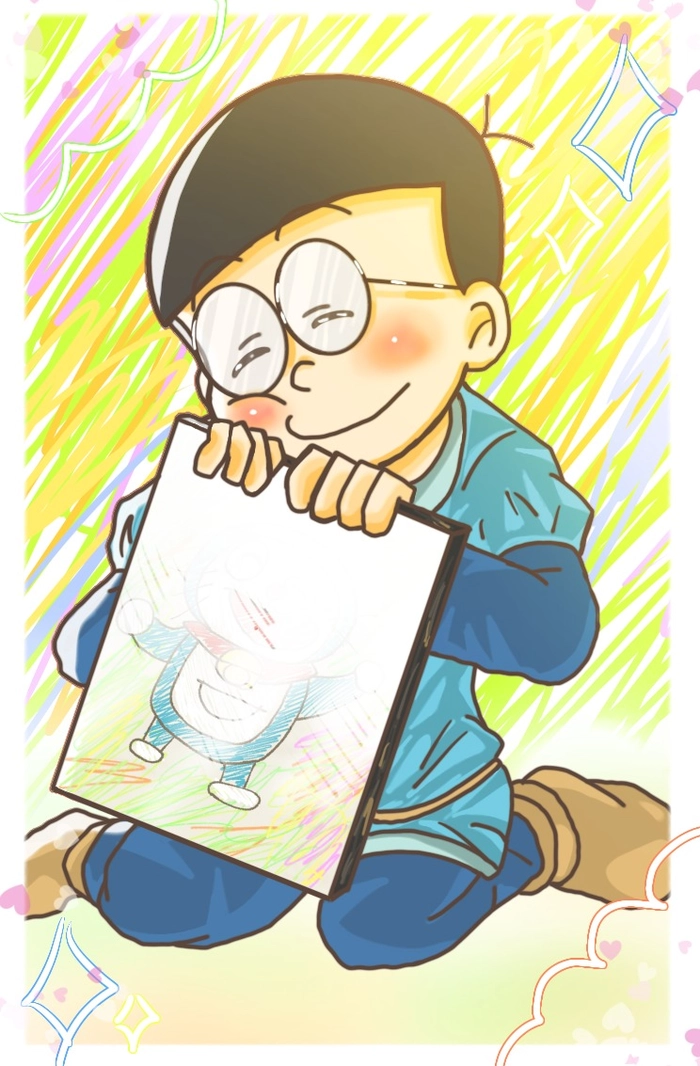 Nobita đẹp trai phiên bản anime