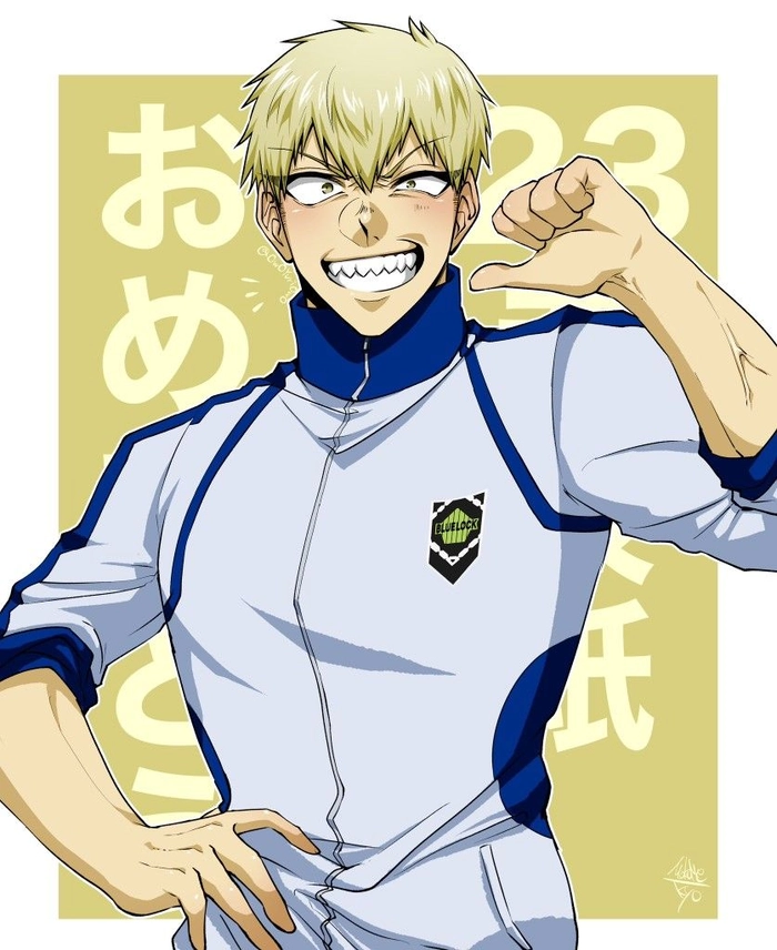 Raichi Jingo Blue Lock cháy
