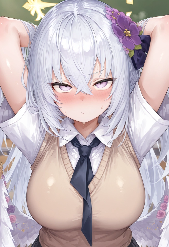Shirasu Azusa Blue Archive cuốn hút