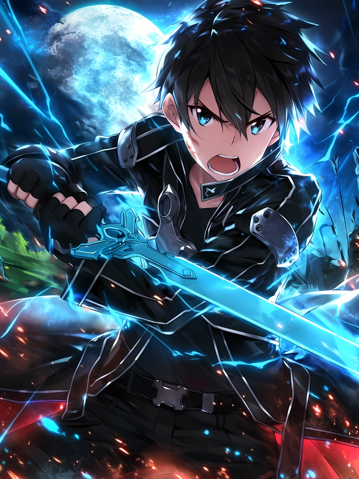 Sword Art Online Kirito chất