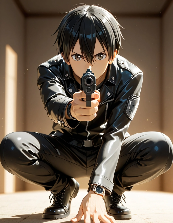Sword Art Online Kirito mạnh mẽ