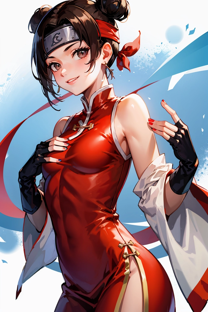 Tenten cute trong Naruto dễ thương
