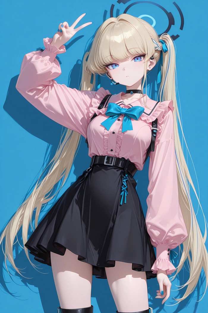 Toki Blue Archive chibi ngộ nghĩnh