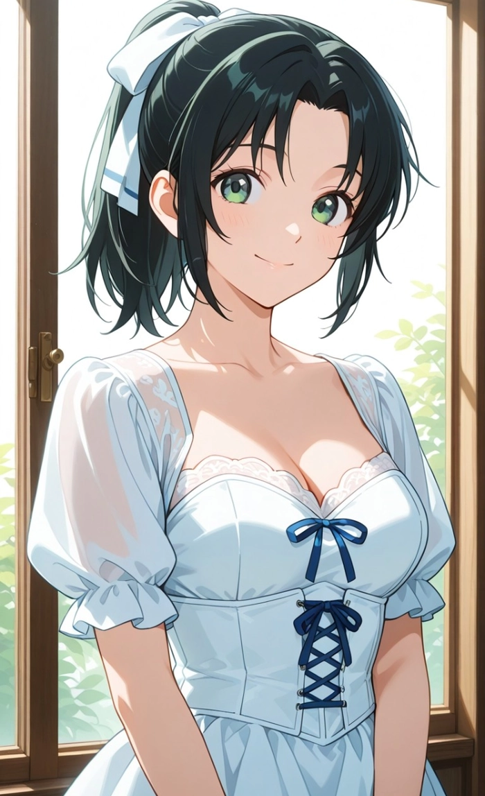 Toyama Kazuha mặc áo hở vai sexy