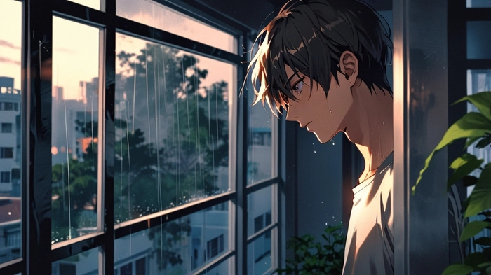Ảnh Anime Sad Boiz cực ngầu và nghệ thuật