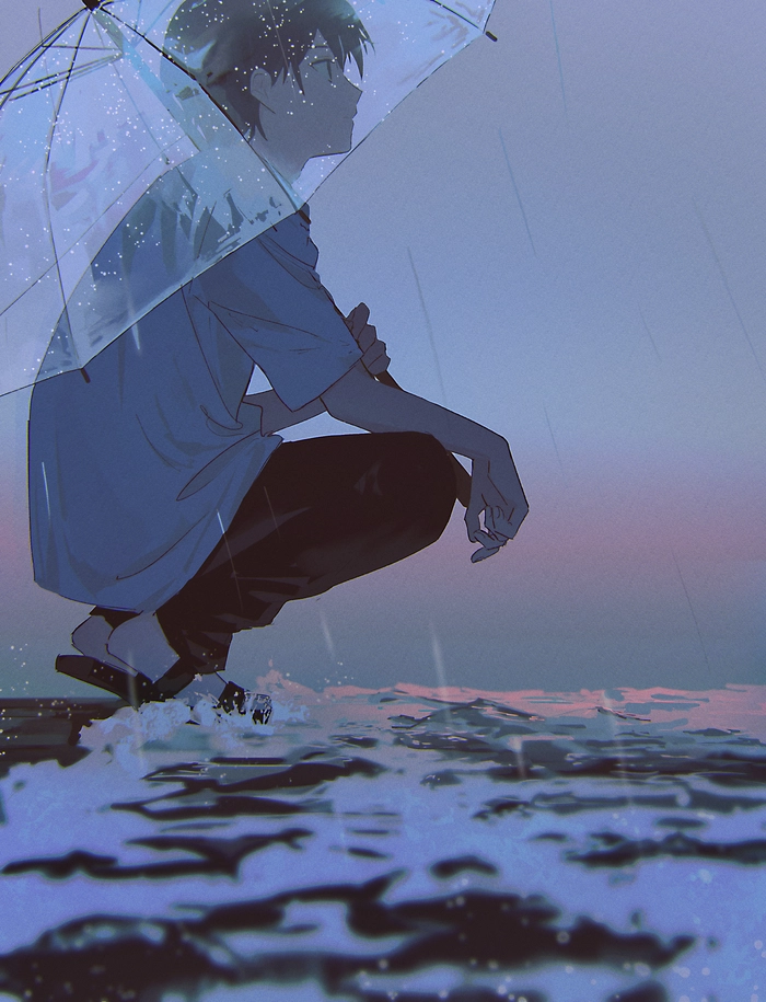 Ảnh Anime Sad Boy ngầu lòi hút mắt