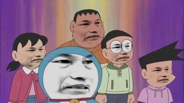 Ảnh Doraemon meme bá đạo cực hài