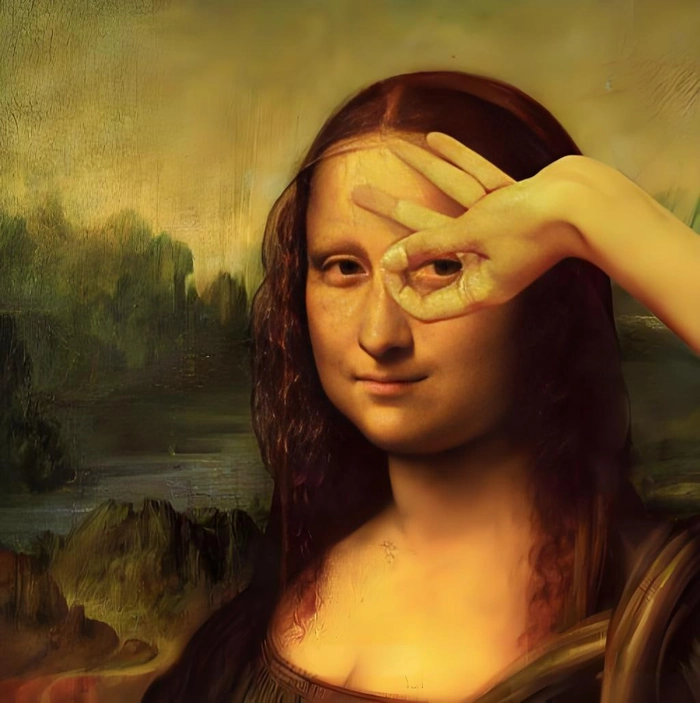 Ảnh Mona Lisa chế bá đạo troll hài