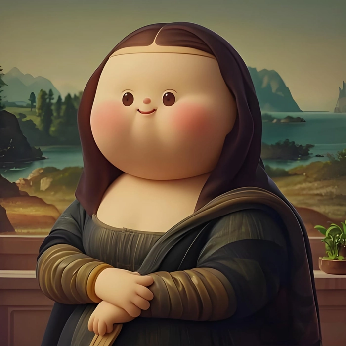 Ảnh Mona Lisa chế cười thả ga cực lầy