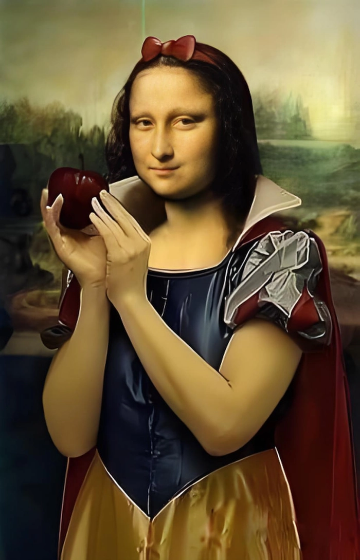 Ảnh Mona Lisa chế siêu vui cực bá đạo