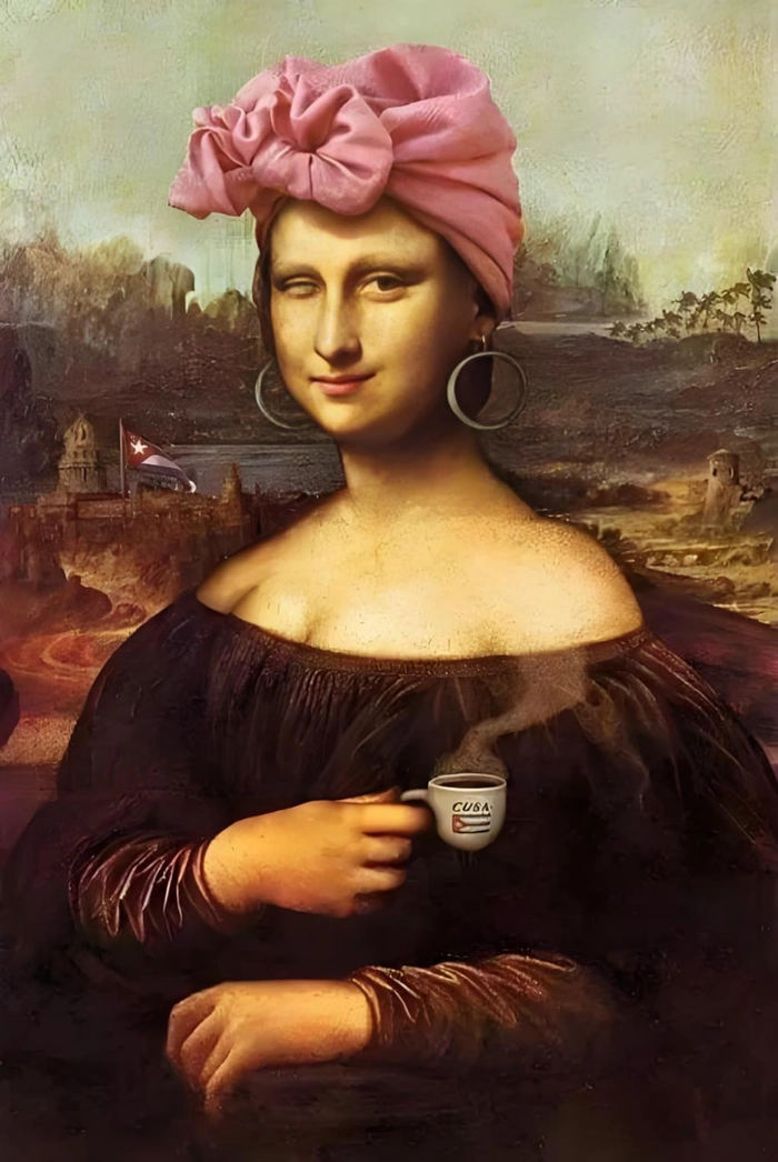 Ảnh Mona Lisa chế vui nhộn khó đỡ