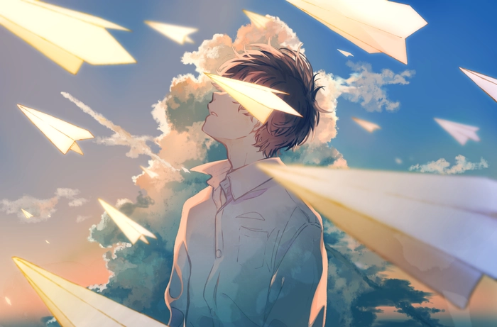 Ảnh Sad Boy Anime lạnh lùng cực ngầu