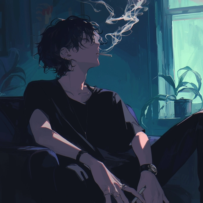Ảnh Sadboiz Nam Anime đẹp ngầu