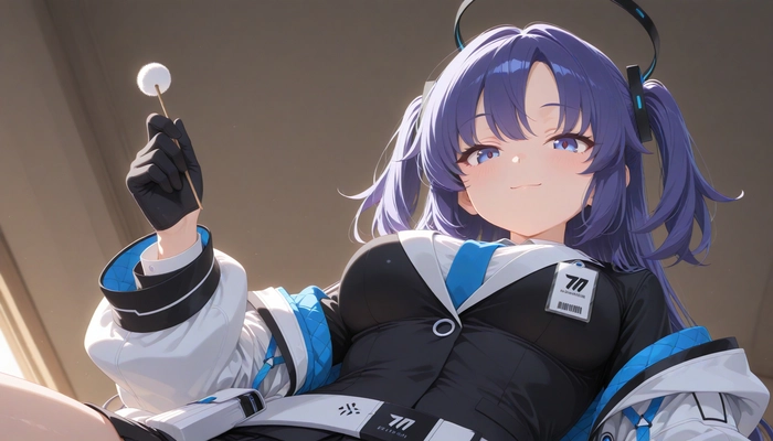 Ảnh Yuuka Blue Archive đầy thần thái