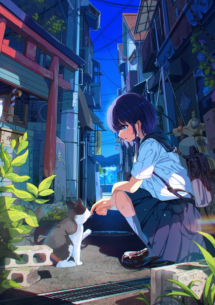 Ảnh anime buồn nữ gợi cảm xúc nhẹ nhàng