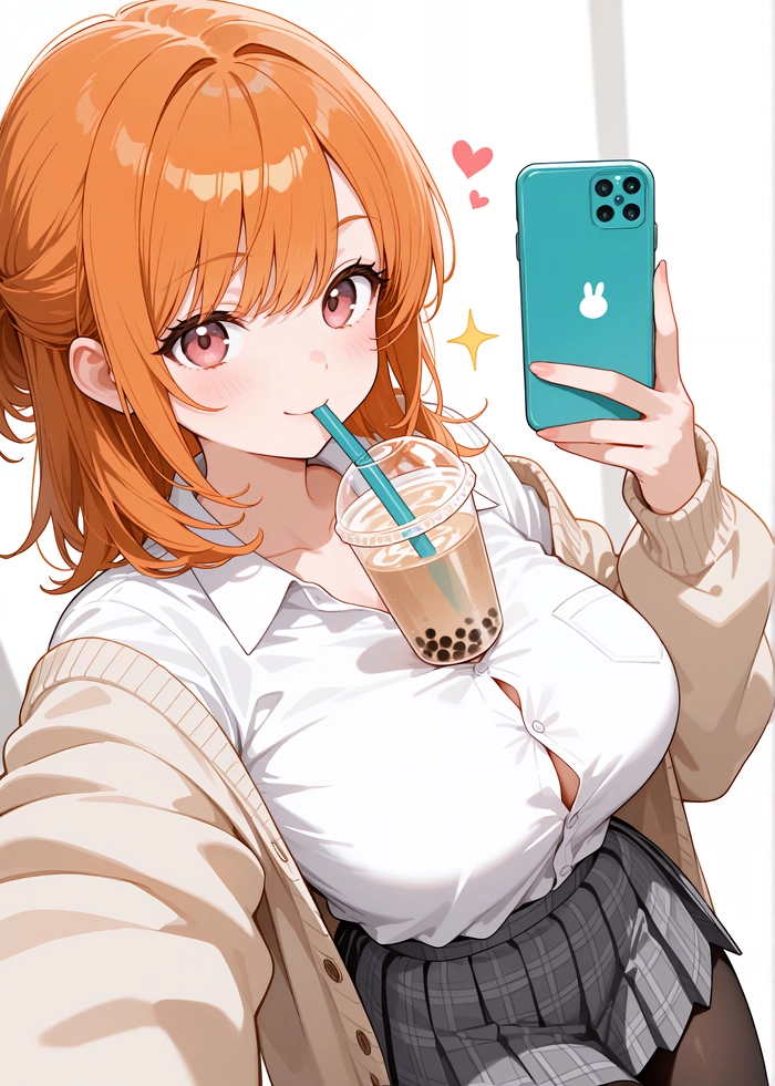 Ảnh anime gái cute chibi đáng yêu