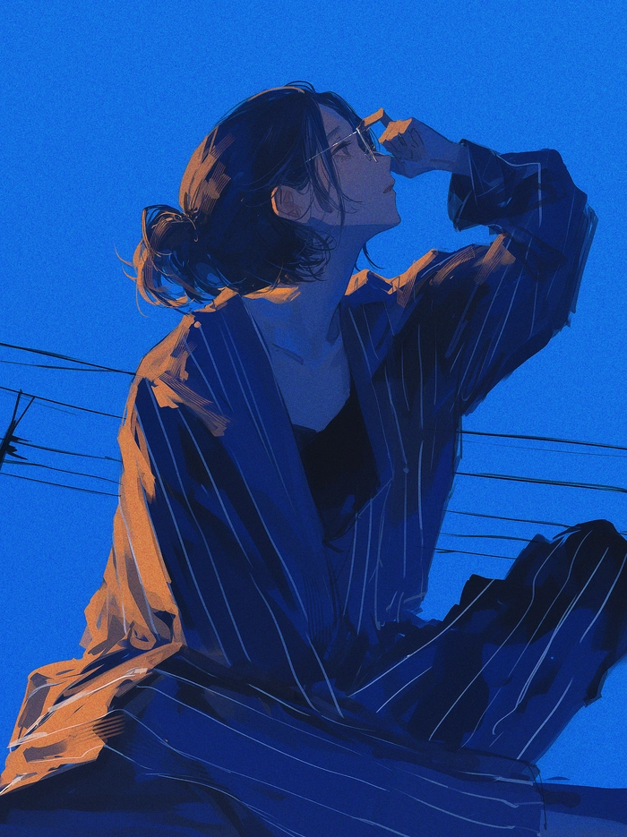Ảnh anime lofi chill phong cách buồn