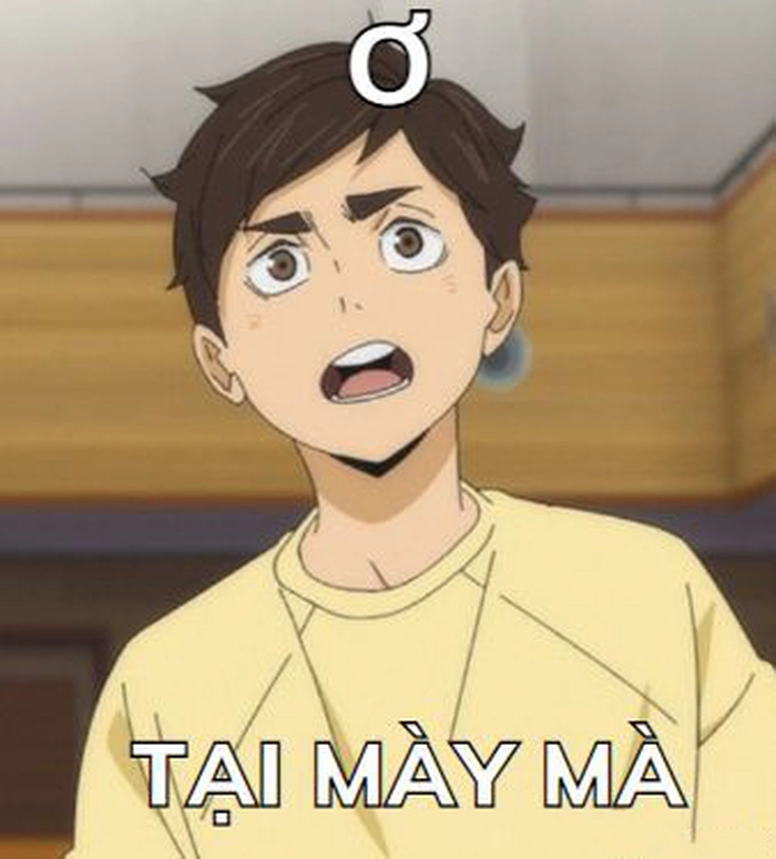 Ảnh anime meme cute đáng yêu