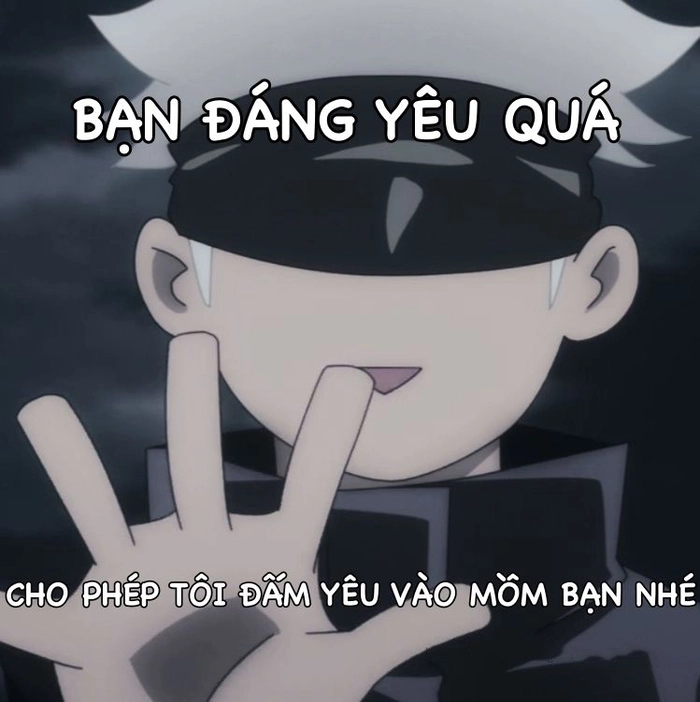 Ảnh anime meme đáng yêu dễ thương