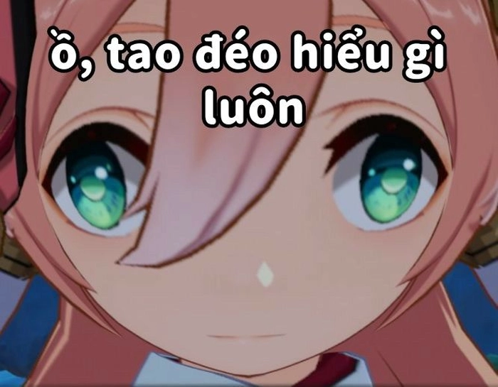 Ảnh anime meme đáng yêu khó đỡ