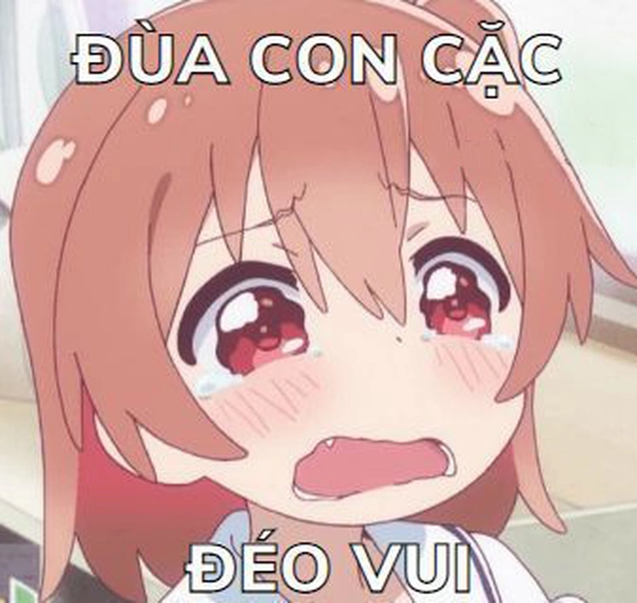 Ảnh anime meme dễ thương chất