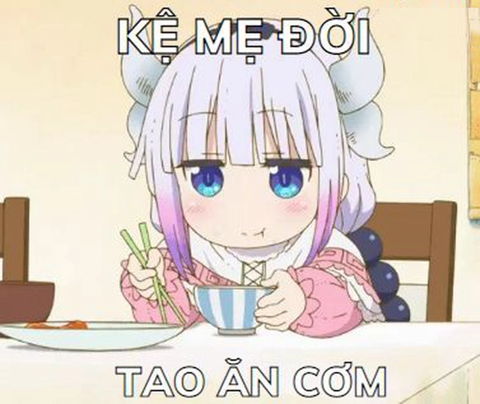 Ảnh anime meme hài ngộ nghĩnh