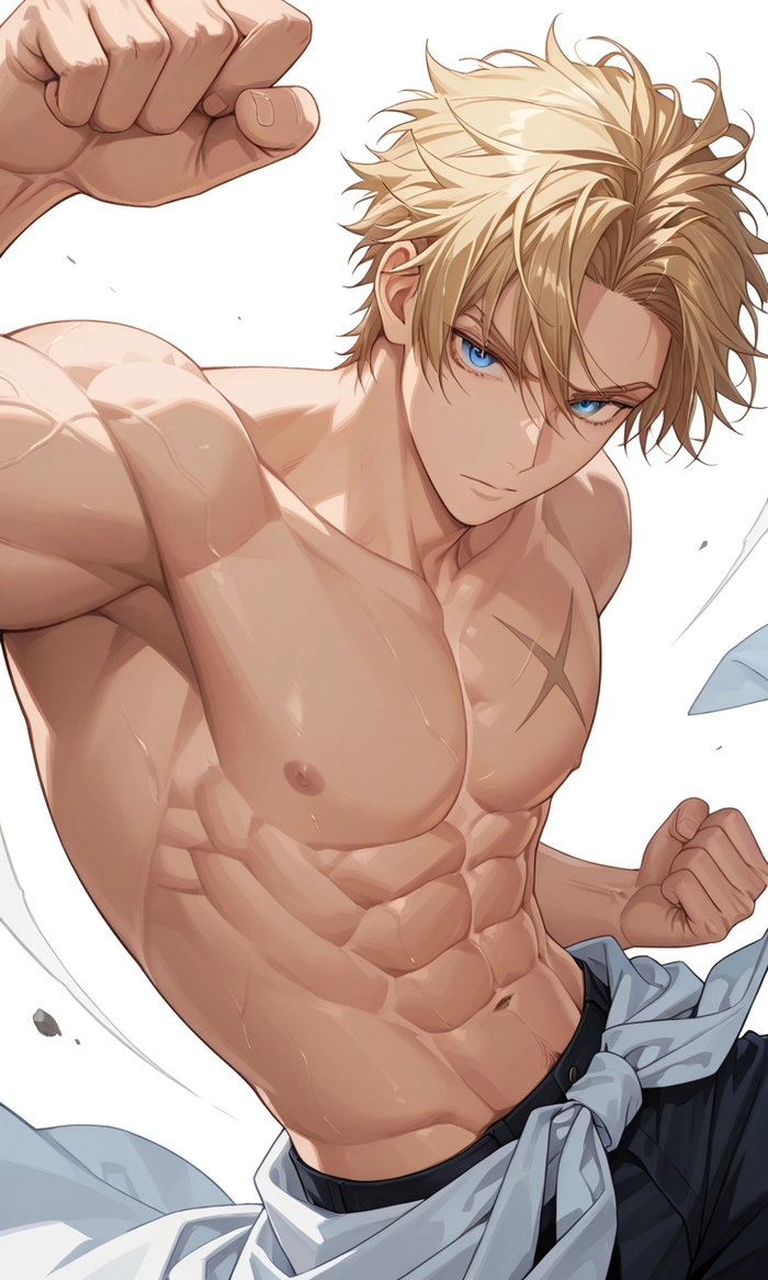 Ảnh anime nam ngầu lạnh lùng ánh mắt hút hồn