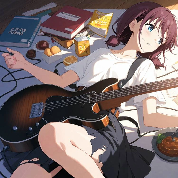 Ảnh anime nữ buồn cô đơn đẹp man mác