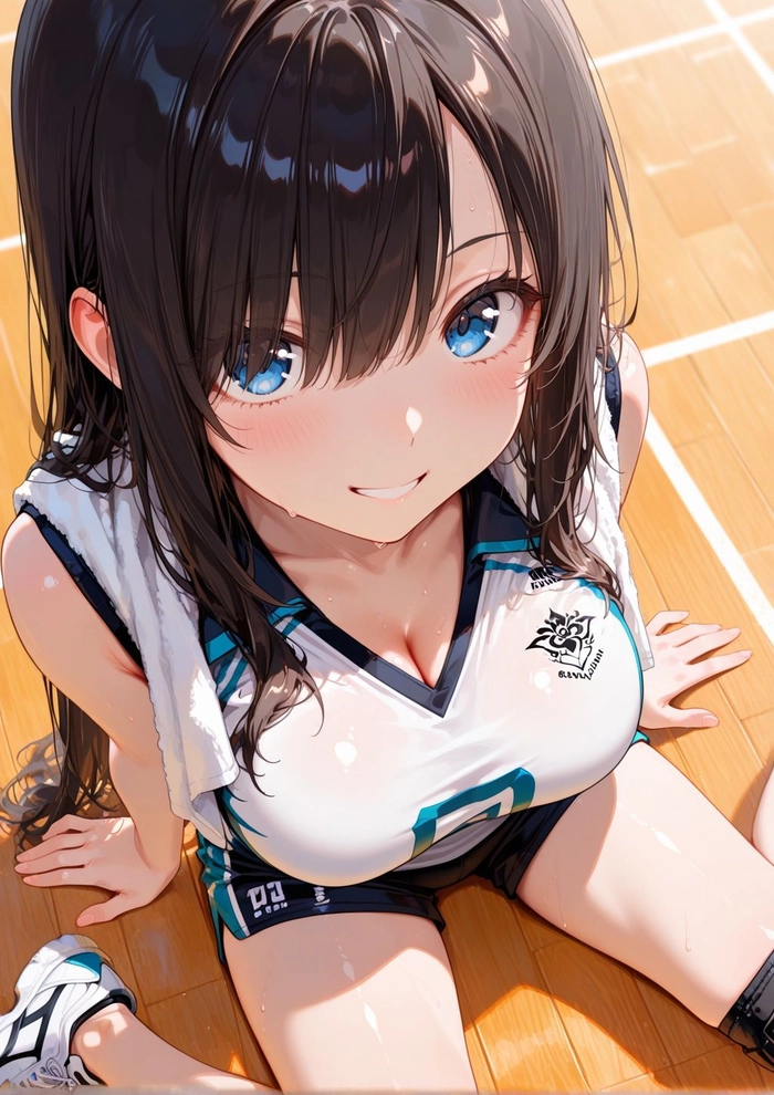 Ảnh anime nữ học sinh chibi dễ thương