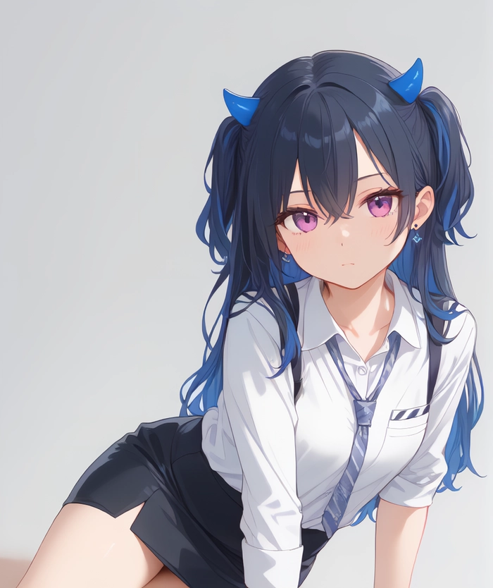 Ảnh anime nữ học sinh ngầu lạnh lùng