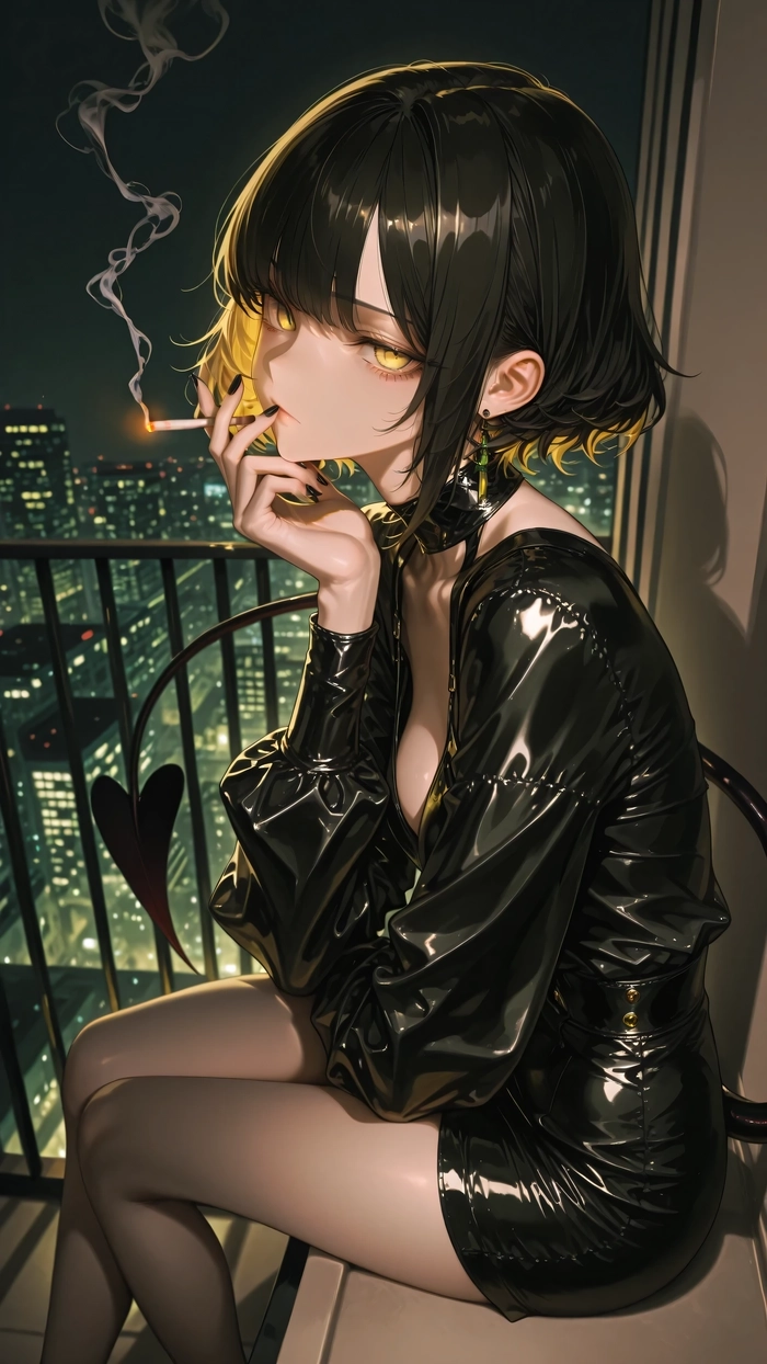 Ảnh anime nữ ngầu lạnh lùng tinh tế