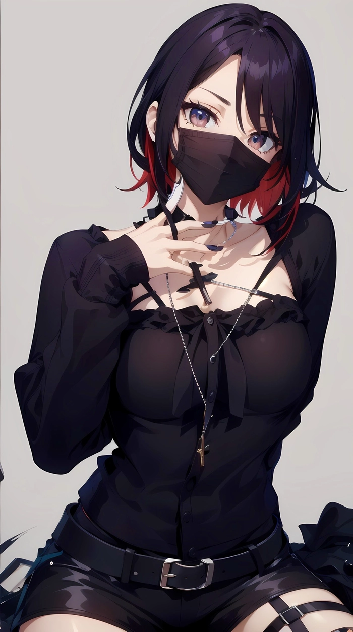 Ảnh anime nữ ngầu thần thái cuốn hút