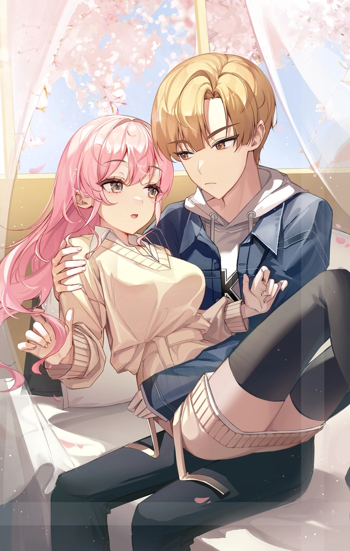 Ảnh cặp đôi đẹp anime phong cách lãng mạn
