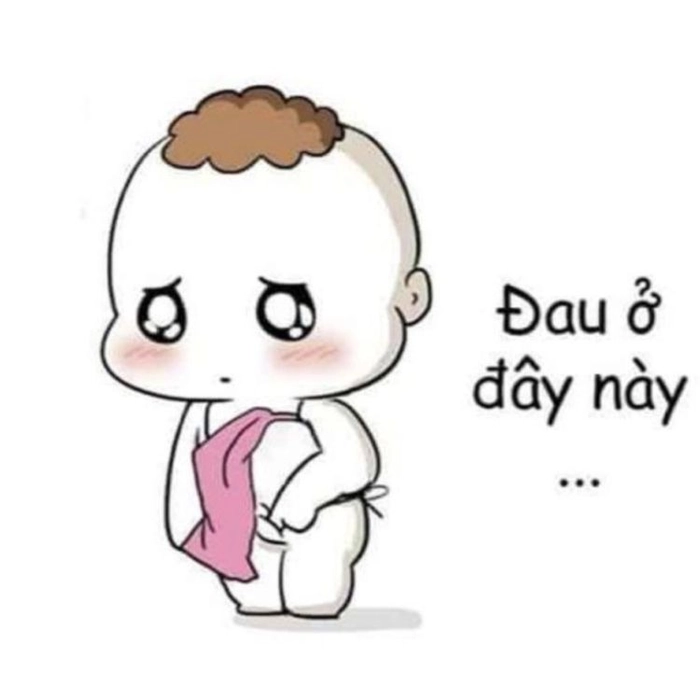 Ảnh chế meme đau ở đây này