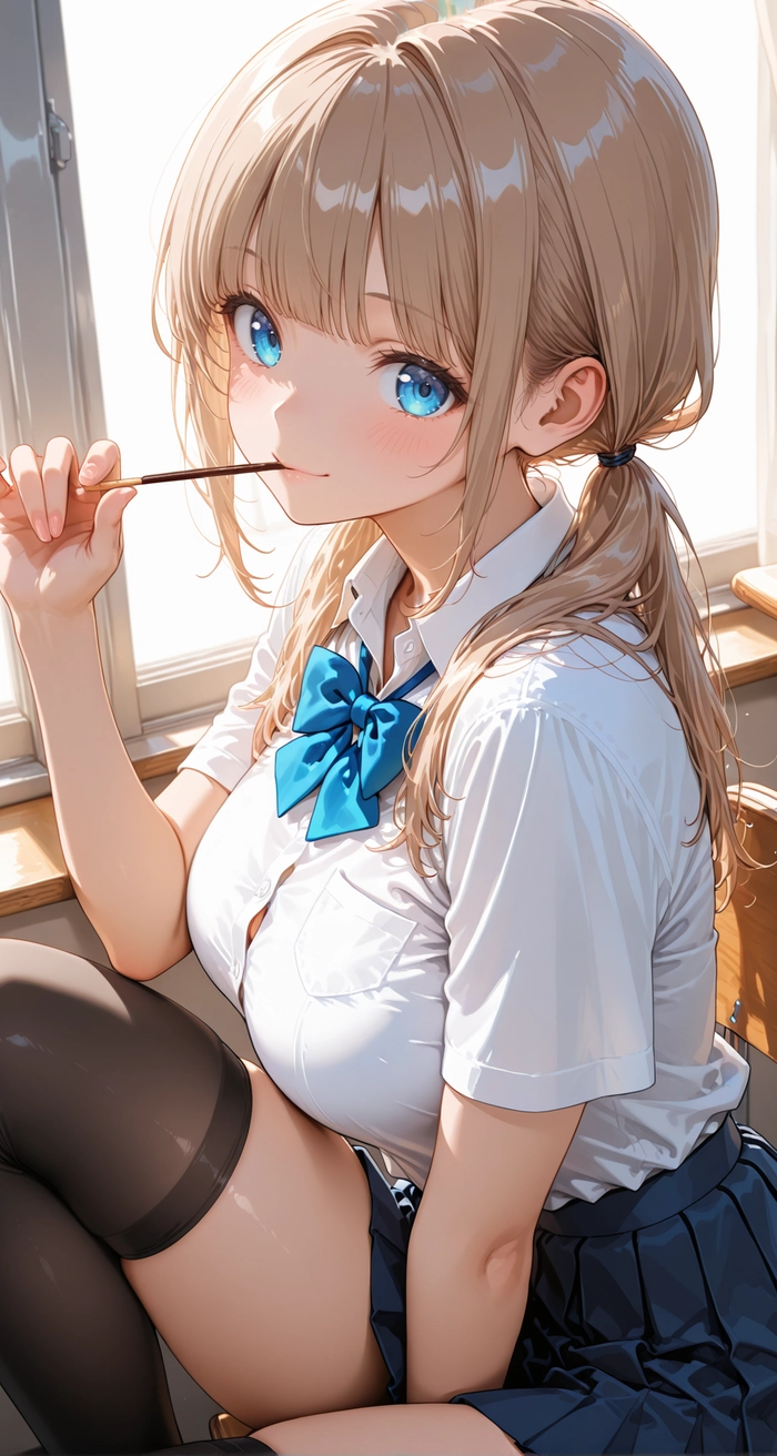 Ảnh con gái anime cute mang nét đáng yêu