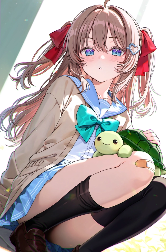 Ảnh con gái anime cute tạo cảm giác gần gũi
