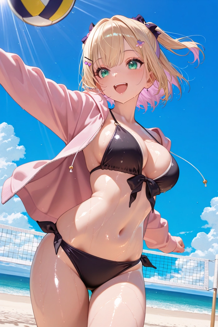 Ảnh gái anime bikini đẹp cho hình nền