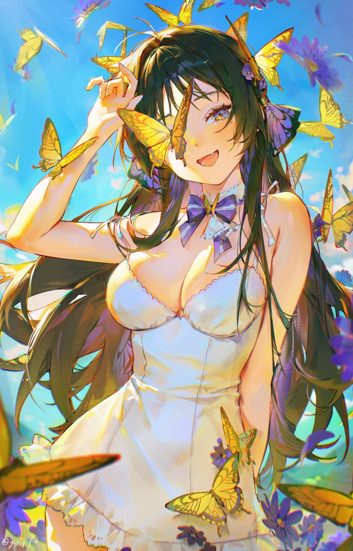 Ảnh gái anime cute mang phong cách tinh nghịch