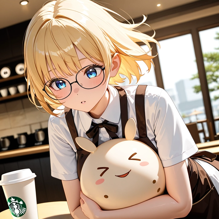 Ảnh gái anime cute tạo cảm giác ấm áp