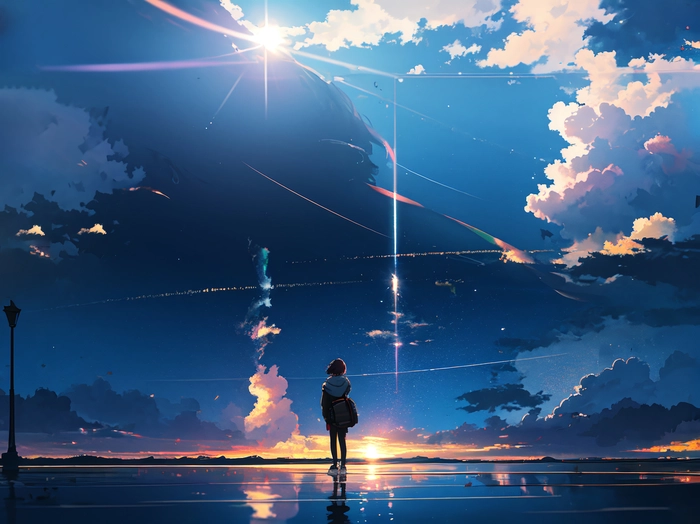 Ảnh lofi chill anime đầy cảm xúc