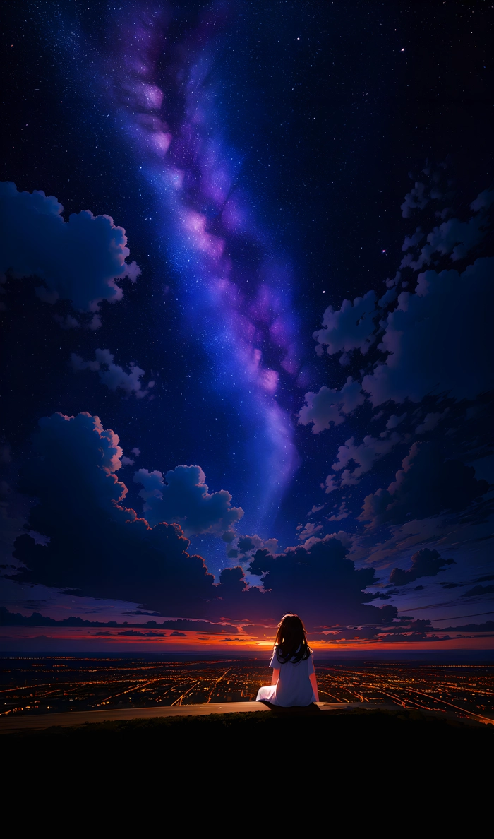 Ảnh lofi chill anime đẹp lung linh