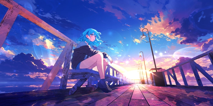 Ảnh lofi chill anime sắc nét 4k