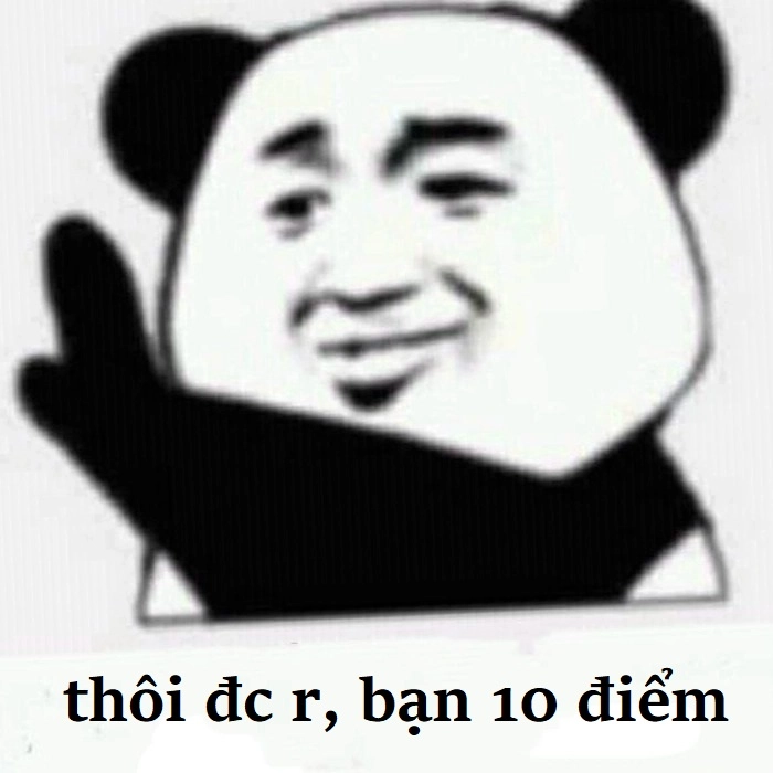 Ảnh meme 10 điểm troll vui bá đạo