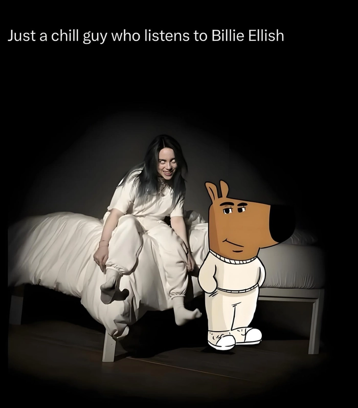 Ảnh meme Chill Guy chế vui nhộn khó đỡ