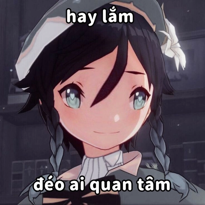 Ảnh meme Genshin Impact cực hài hước